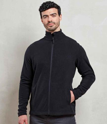Premier Recyclight? Full Zip Micro Fleece Jacket - BLK - XL